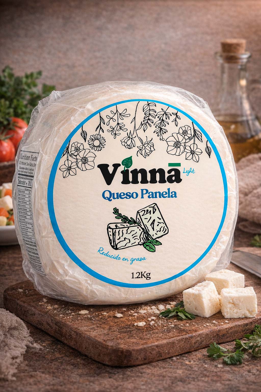 queso vinna mockup